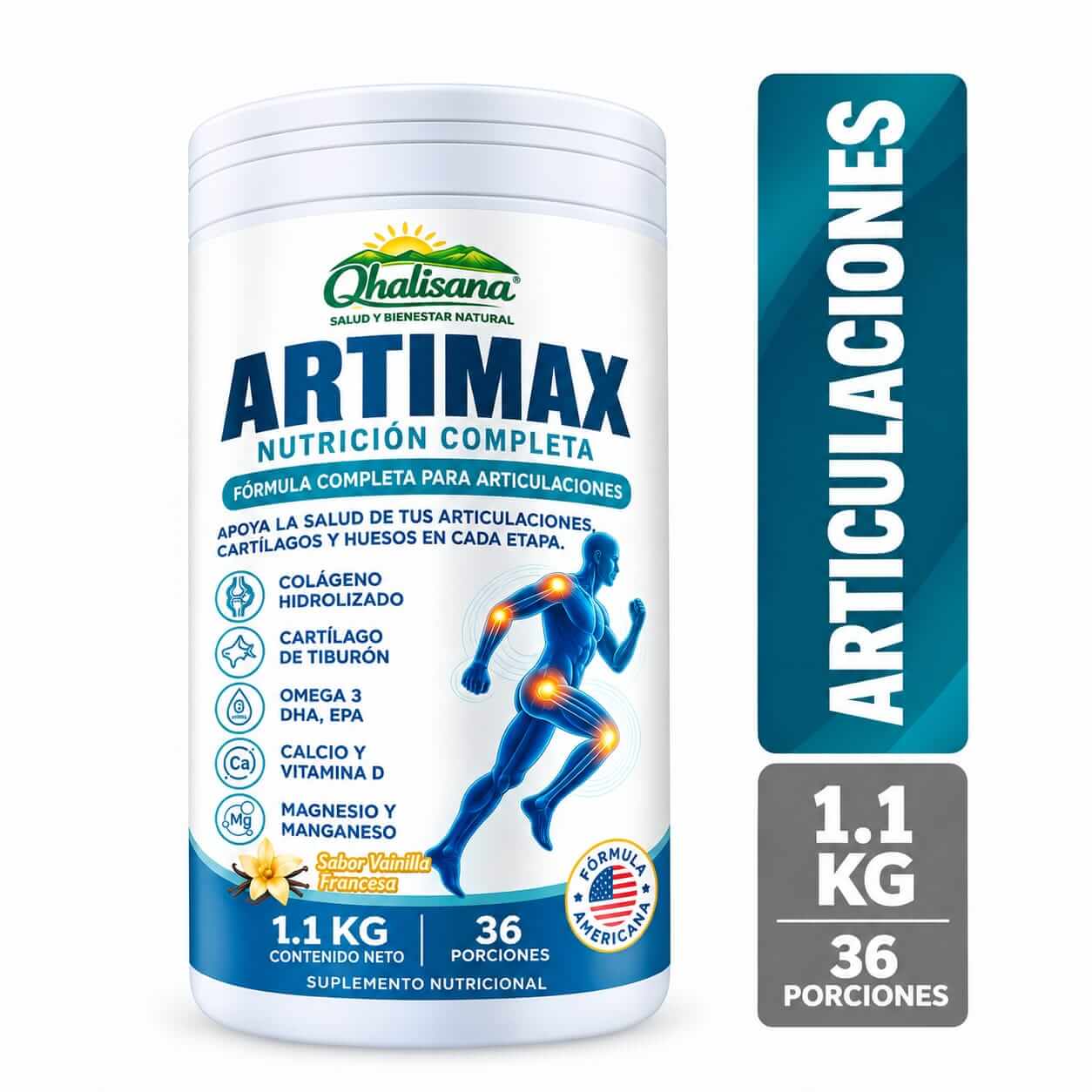ARTIMAX 1.100g Vainilla Francesa ARTIMAX 1.100 g Vainilla Francesa - Imagen 1
