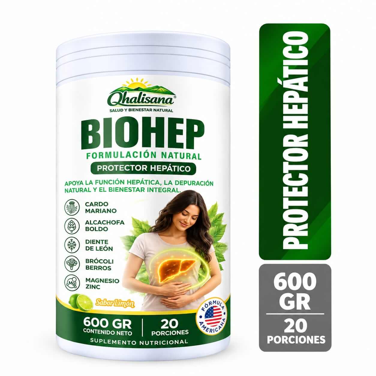 BIOHEP 600 g Limón BIOHEP 600 g Limón - Imagen 1