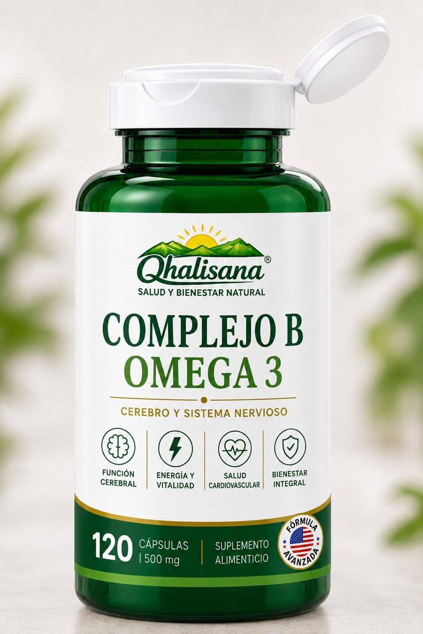 COMPLEJO B + OMEGA 3 COMPLEJO B + OMEGA 3 - Imagen 1